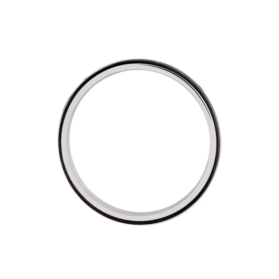 Discount Histoire d'Or Alliance Nathaell Ruban Plat Palladium Blanc