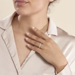 Best Histoire d'Or Alliance Rhea Or Blanc Diamant