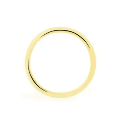 Clearance Histoire d'Or Alliance Sirona Demi Jonc Confort or blanc