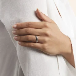 Histoire d'Or Alliance Sirona Demi Jonc Confort* Bijoux Personnalisés|Bagues