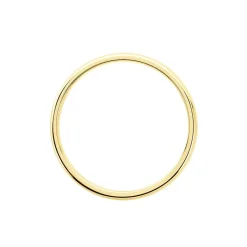 Histoire d'Or Alliance Sirona Demi Jonc Confort Or Jaune* Bijoux Personnalisés|Bagues