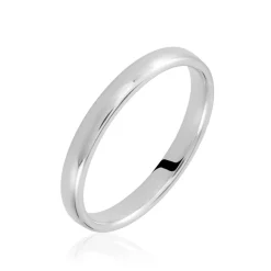 Histoire d'Or Alliance Sirona Demi Jonc* Bijoux Personnalisés|Bagues