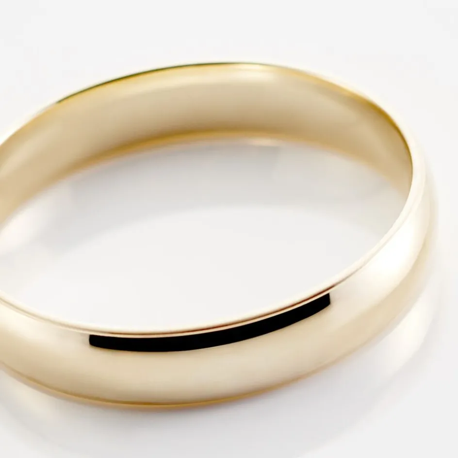 Outlet Histoire d'Or Alliance Sonia Demi Jonc Confort or jaune