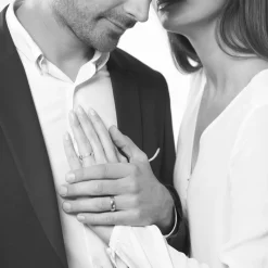 Histoire d'Or Alliance Sonia Demi Jonc Confort* Bijoux Personnalisés|Bagues