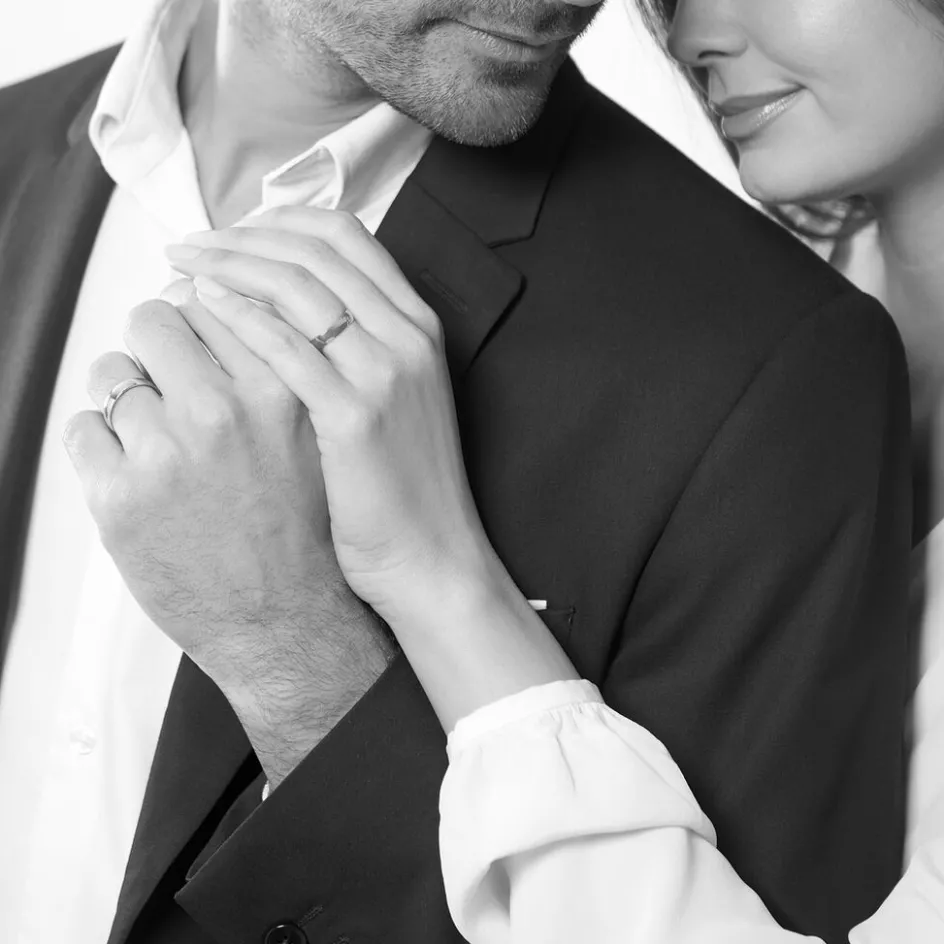 Histoire d'Or Alliance Sonia Demi Jonc Confort* Bijoux Personnalisés|Bagues