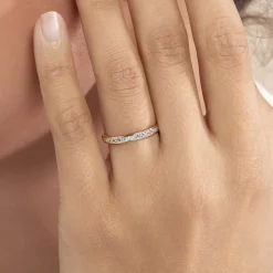 Histoire d'Or Alliance Venus Ruban Plat Or Bicolore* Bijoux Personnalisés|Bagues