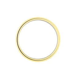 Histoire d'Or Alliance Viane Ruban Plat Or Bicolore* Bijoux Personnalisés|Bagues