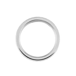 Outlet Histoire d'Or Bague Acier Blanc Jancis