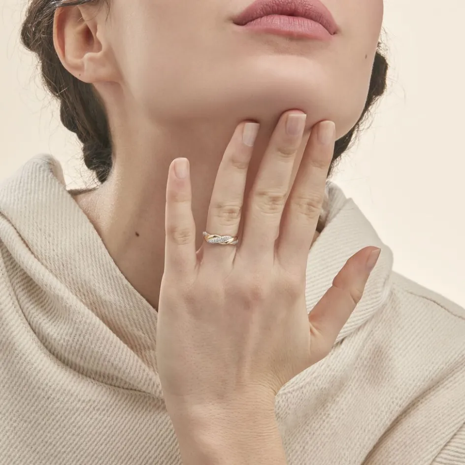 Best Histoire d'Or Bague Admète Or Jaune Diamant