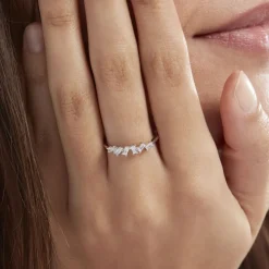 Histoire d'Or Bague Adonia Argent Blanc Oxyde De Zirconium* Bagues|Bagues Fantaisie