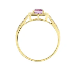 Histoire d'Or Bague Adrienna Or Jaune Améthyste Oxyde De Zirconium* Bagues|Bagues Avec Pierre