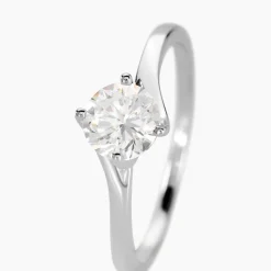 Histoire d'Or Bague Afsa Argent Blanc Oxyde De Zirconium* Bagues|Bagues Fantaisie