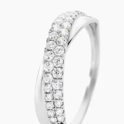 Sale Histoire d'Or Bague Aglae De Zirconium or blanc oxyde