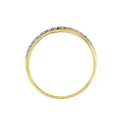 Clearance Histoire d'Or Bague Aglae De Zirconium or jaune oxyde