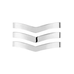 Best Histoire d'Or Bague Ajustable Abid Acier Blanc