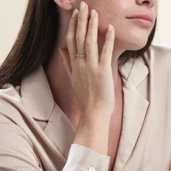 Outlet Histoire d'Or Bague Alexander Argent Blanc Oxyde De Zirconium