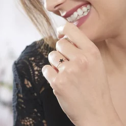 Clearance Histoire d'Or Bague Aliciana Argent Rose Oxyde De Zirconium