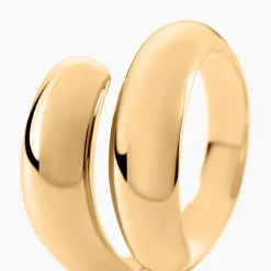 Outlet Histoire d'Or Bague Amae Plaque Or Jaune