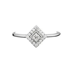 Histoire d'Or Bague Amane Argent Blanc Oxyde De Zirconium* Bagues|Bagues Fantaisie