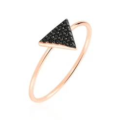 Histoire d'Or Bague Amellia Argent Rose Oxyde De Zirconium* Bagues|Bagues Avec Pierre