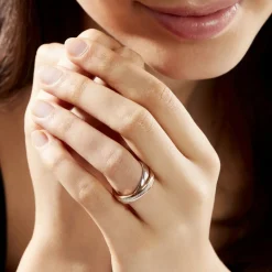 Histoire d'Or Bague Andrette Or Bicolore Diamant* Bagues|Bagues Avec Pierre