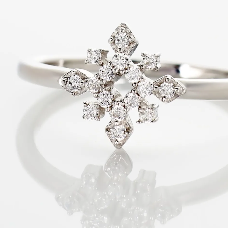 Best Histoire d'Or Bague Anea Or Blanc Diamant