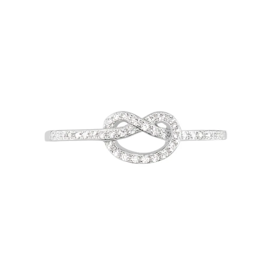 Histoire d'Or Bague Anfel Or Blanc Oxyde De Zirconium* Bagues|Bagues Avec Pierre