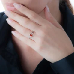 Histoire d'Or Bague Anja Or Rose Amethyste Et Diamant* Bagues|Bagues Avec Pierre