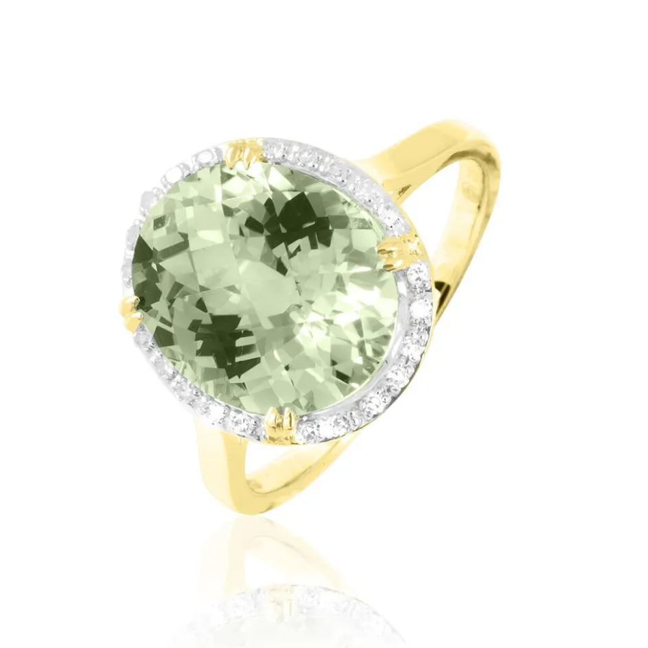 Histoire d'Or Bague Anna Or Jaune Amethyste Et Diamant* Bagues|Bagues Avec Pierre