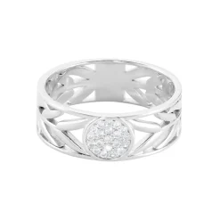 Histoire d'Or Bague Appius Argent Blanc Oxyde De Zirconium* Bagues|Bagues Fantaisie