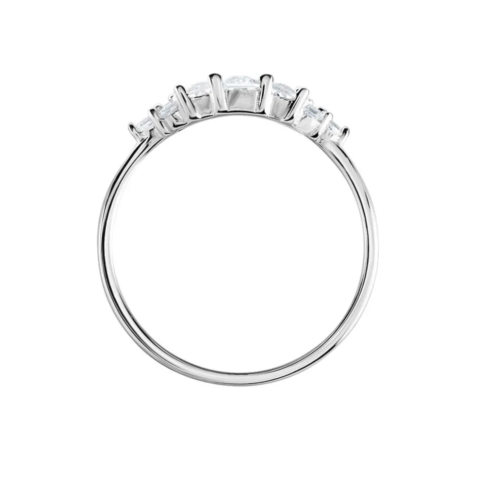 Histoire d'Or Bague Aranka Argent Blanc Oxyde De Zirconium* Bagues|Bagues Fantaisie