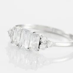 Histoire d'Or Bague Aranka Argent Blanc Oxyde De Zirconium* Bagues|Bagues Fantaisie