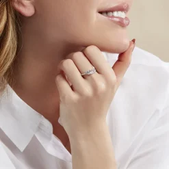 Histoire d'Or Bague Aranka Argent Blanc Oxyde De Zirconium* Bagues|Bagues Fantaisie