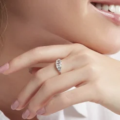 Histoire d'Or Bague Aranka Argent Blanc Oxyde De Zirconium* Bagues|Bagues Fantaisie