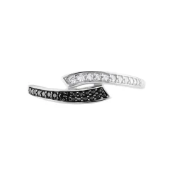 Histoire d'Or Bague Argent Blanc Agafya Oxydes De Zirconium* Bagues|Bagues Fantaisie