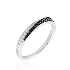 Histoire d'Or Bague Argent Blanc Agoston Oxydes De Zirconium* Bagues|Bagues Avec Pierre