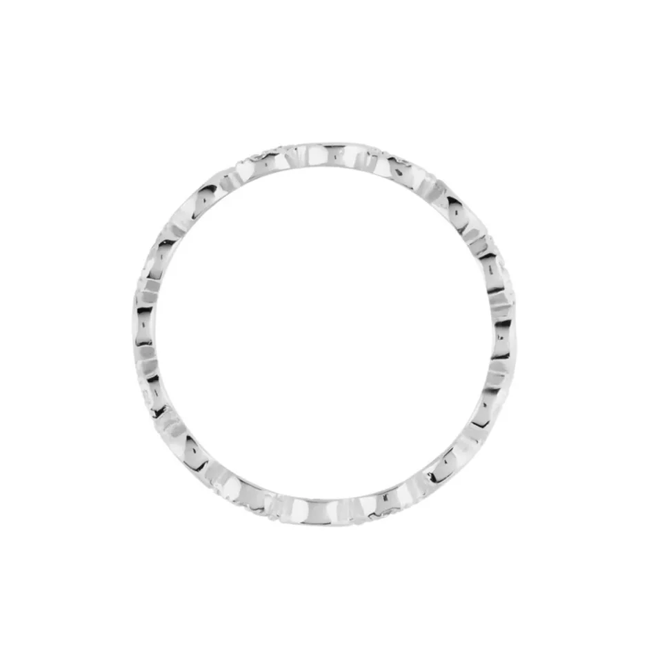 Histoire d'Or Bague Argent Blanc Capricia Oxydes De Zirconium* Bagues|Bagues Fantaisie