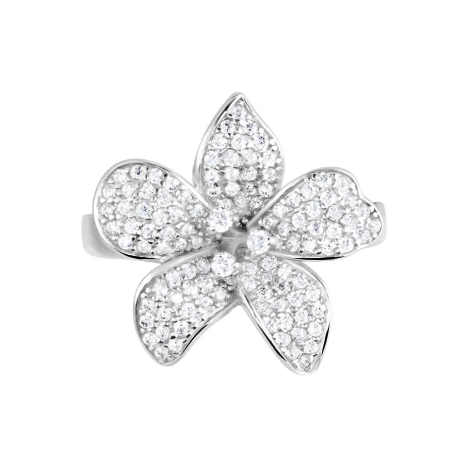 Histoire d'Or Bague Argent Blanc Catherine Oxydes De Zirconium* Bagues|Bagues Fantaisie