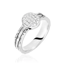 Histoire d'Or Bague Argent Blanc Cayley Oxydes De Zirconium* Bagues|Bagues Fantaisie