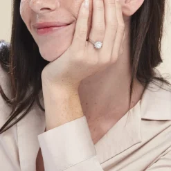 Histoire d'Or Bague Argent Blanc Cheri Perle De Culture Oxydes De Zirconium* Bagues|Bagues Fantaisie