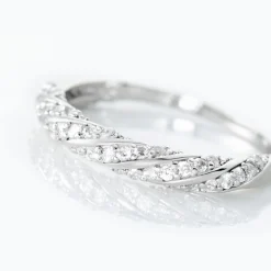 Histoire d'Or Bague Argent Blanc Clayton Oxydes De Zirconium* Bagues|Bagues Fantaisie