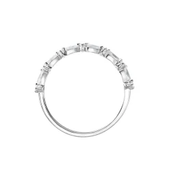 Outlet Histoire d'Or Bague Argent Blanc Coby Oxydes De Zirconium