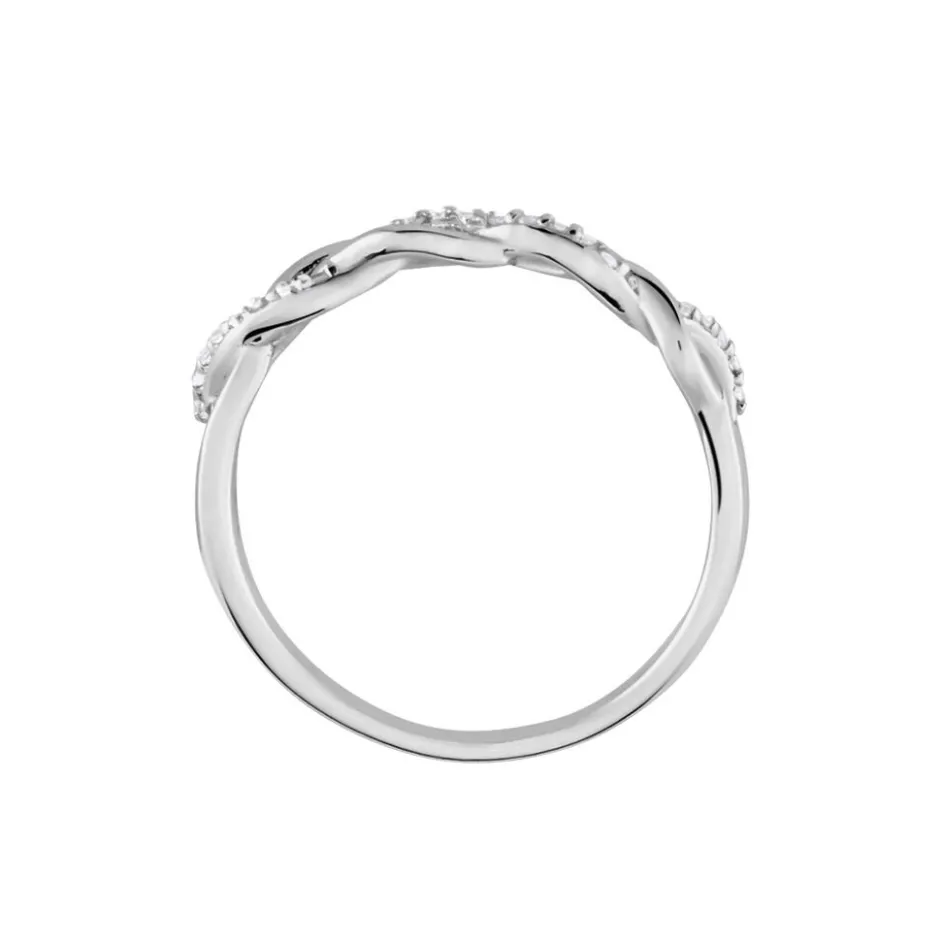 Histoire d'Or Bague Argent Blanc Cyriaca Oxydes De Zirconium* Bagues|Bagues Fantaisie