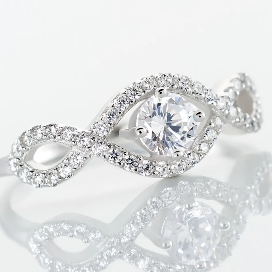 Online Histoire d'Or Bague Argent Katerina Oxydes De Zirconium