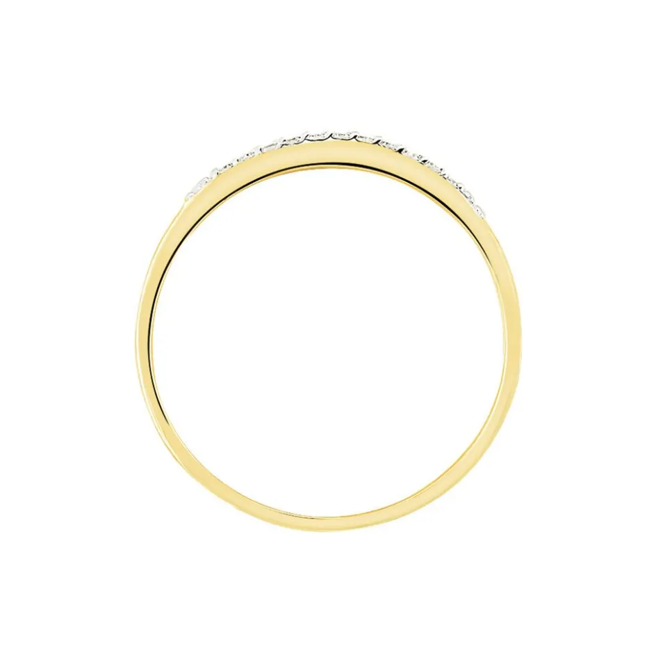 Outlet Histoire d'Or Bague Arslane Or Jaune Diamant