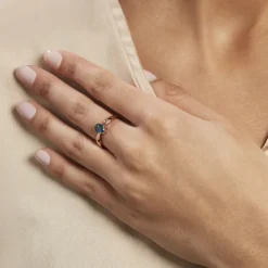 Histoire d'Or Bague Arzula Or Rose Topaze* Bagues|Bagues Avec Pierre