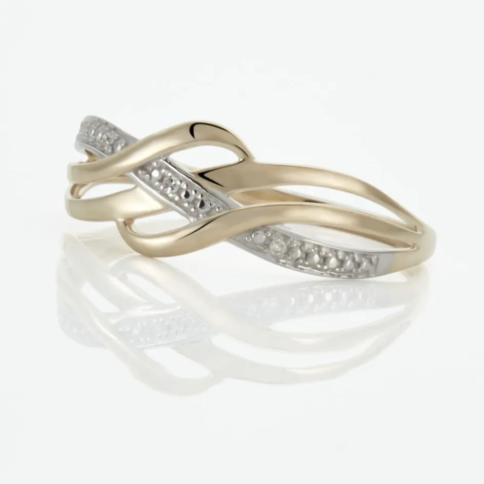 Histoire d'Or Bague Assa Or Jaune Diamants