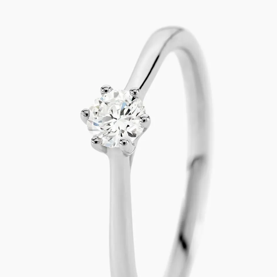 Histoire d'Or Bague Athena Platine Blanc Diamant* Bagues|Bagues Avec Pierre