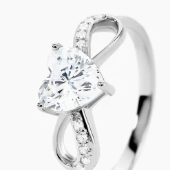 Histoire d'Or Bague Atieno Argent Blanc Oxyde De Zirconium* Bagues|Bagues Fantaisie