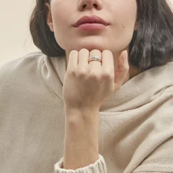 Histoire d'Or Bague Atlantide Or Jaune Diamant* Bagues|Bagues Avec Pierre